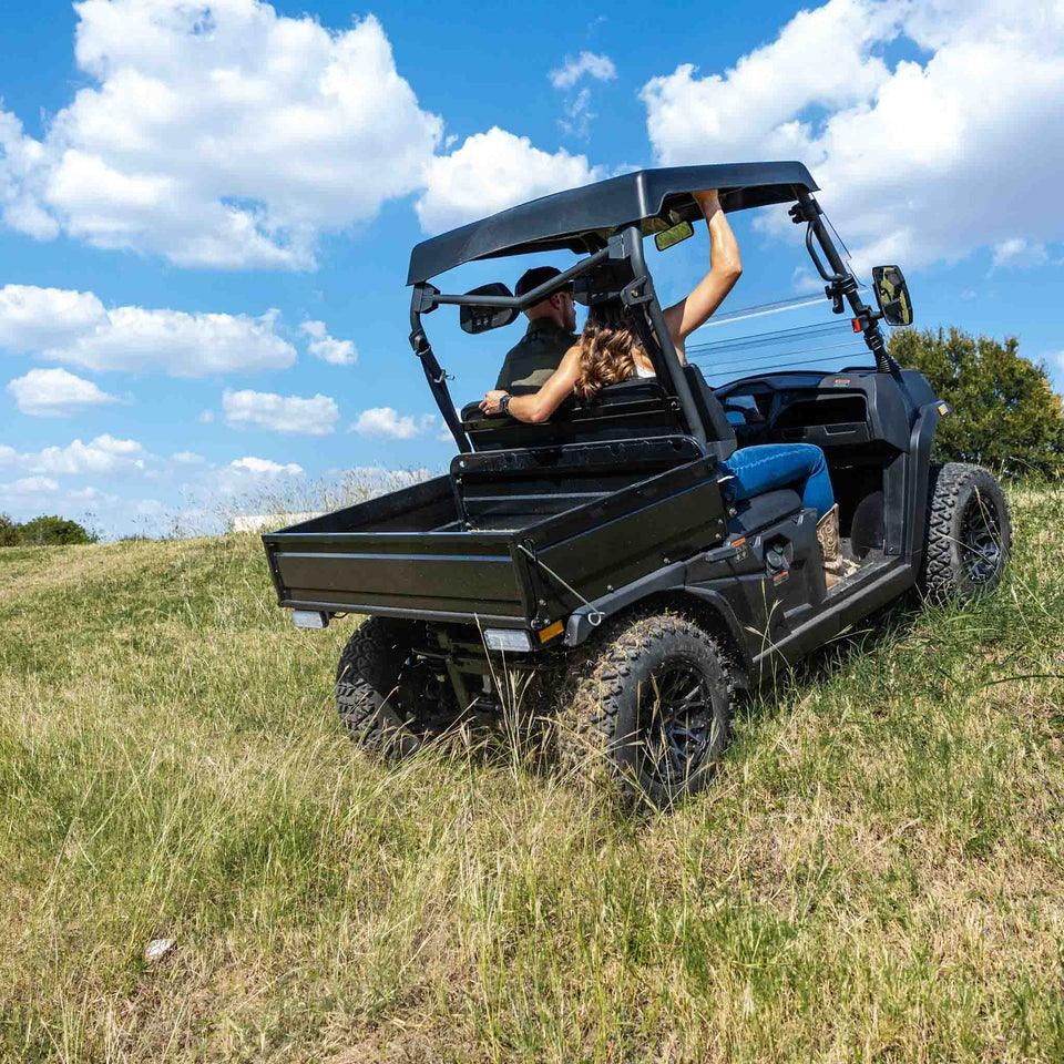 MN1 Tradesman climbing hills on lifestyle block