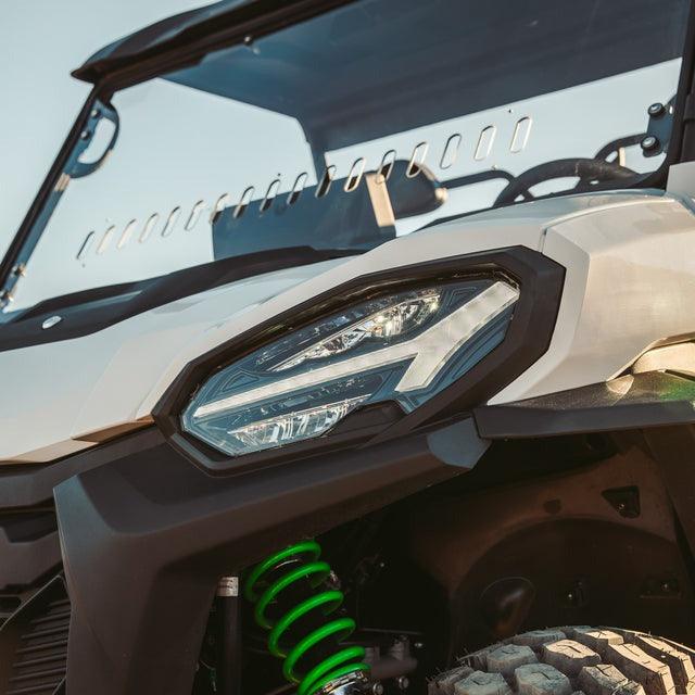 VLCN HF1 front suspension and lights image